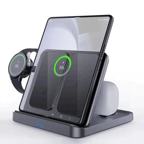 3-in-1 Wireless Charger Stand for Samsung & iPhone